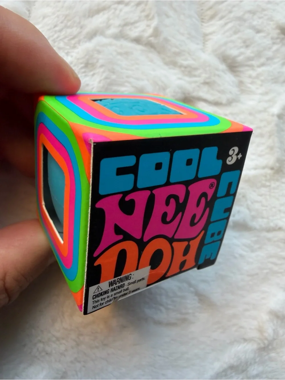 💙🧊 **NEW IN BOX! NEEDOH BLUE COOL CUBE** 🧊💙RARE!